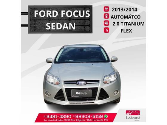 FORD FOCUS 2.0 TITANIUM SEDAN 16V FLEX 4P POWERSHIFT